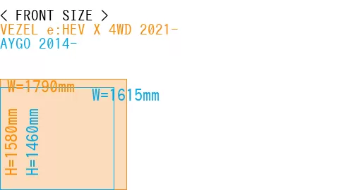 #VEZEL e:HEV X 4WD 2021- + AYGO 2014-